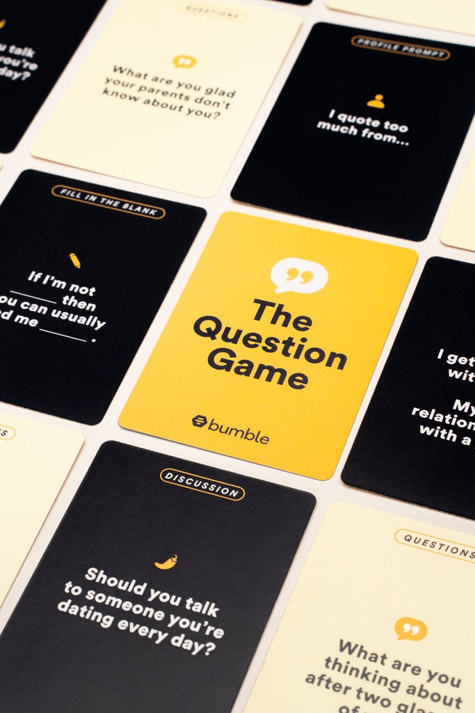 The Bumble Question Game - Bumble Shop