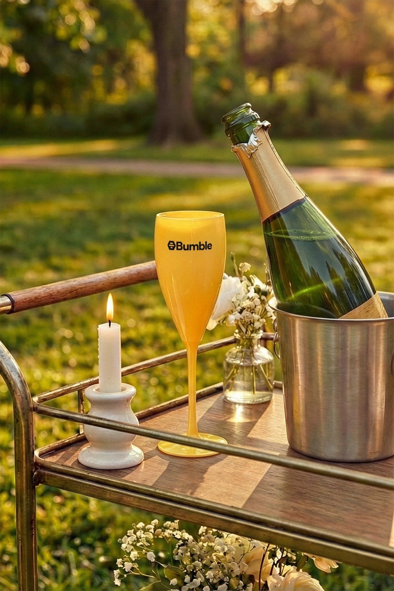 Champagne Flutes - Bumble Shop